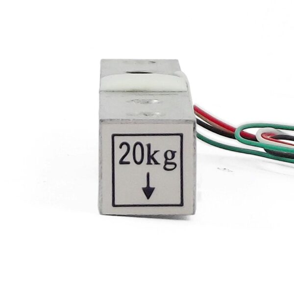 SENSOR DE PESO 20KG +MÓDULO 24 BIT A/D CONVERTIDOR HX711 - Imagen 2