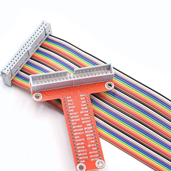 KIT GPIO + CABLE DE  26 HILOS HEMBRA HEMBRA PARA RASPBERRY PI 2 - Imagen 2