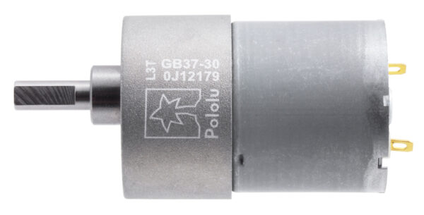 MOTORREDUCTOR POLOLU 37DX52L MM 12V 30:1 (PIÑON HELICOIDAL) #4742 POLOLU - Imagen 2