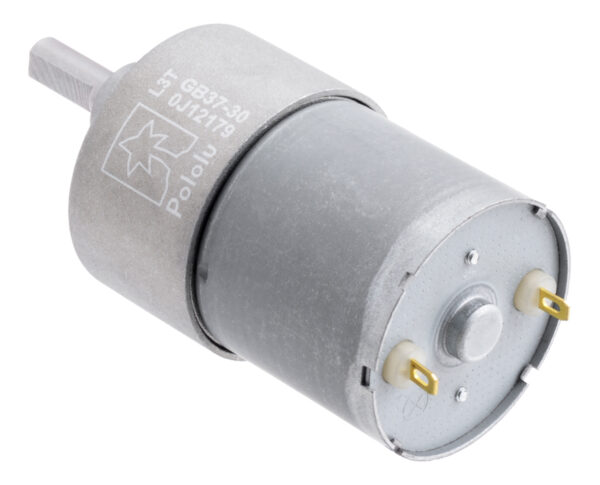 MOTORREDUCTOR POLOLU 37DX52L MM 12V 30:1 (PIÑON HELICOIDAL) #4742 POLOLU - Imagen 3