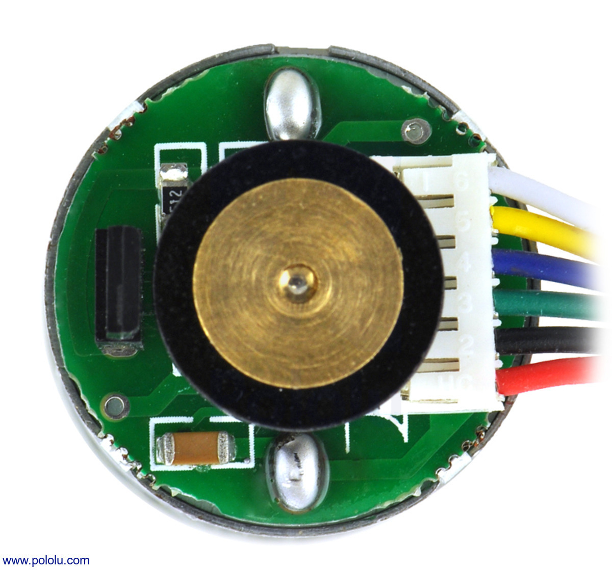 MOTORREDUCTOR POLOLU 25D MM HP 12V SIN CAJA CON ENCODER 48 CPR - Imagen 3