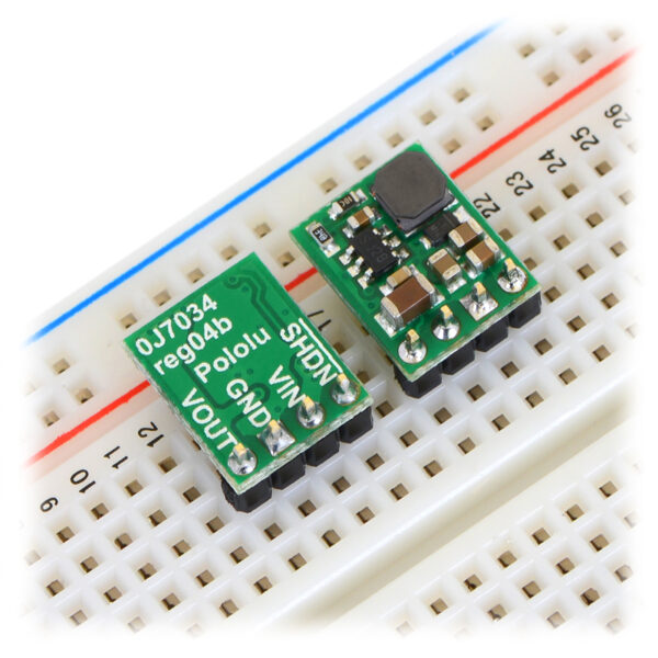 REGULADOR DE VOLTAJE POLOLU 5V STEP DOWN  D4V6F5 600mA REDUCTOR - Imagen 4