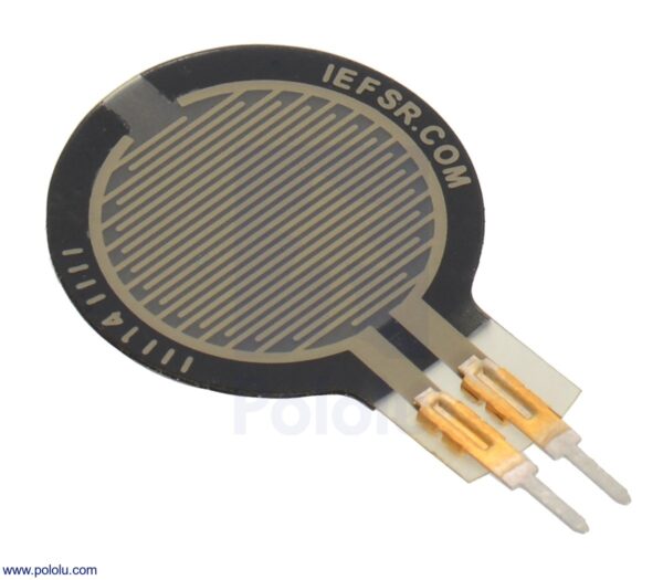 SENSOR FLEX DE FUERZA RESISTIVO 0,6 PULGADAS DE DIÁMETRO #2728 POLOLU