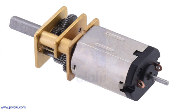 MICRO MOTORREDUCTOR POLOLU 100:1 HPCB 12V EJE EXTENDIDO POLOLU