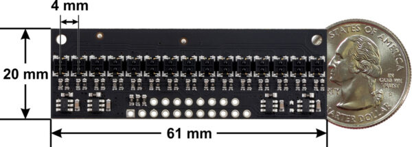 SENSOR REFLECTIVO POLOLU QTRX-HD-15A POLOLU - Imagen 3