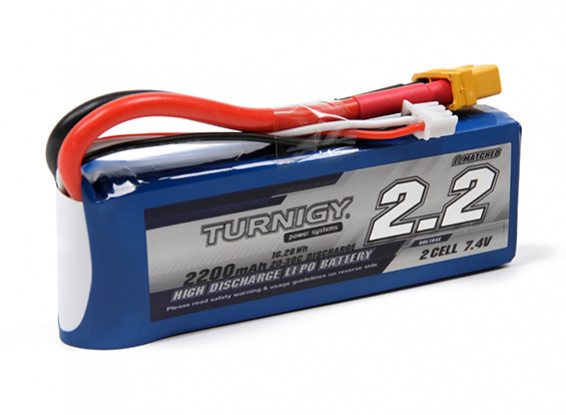 BATERÍA LIPO 2S 7,4V 2200MAH TURNIGY 20-30C