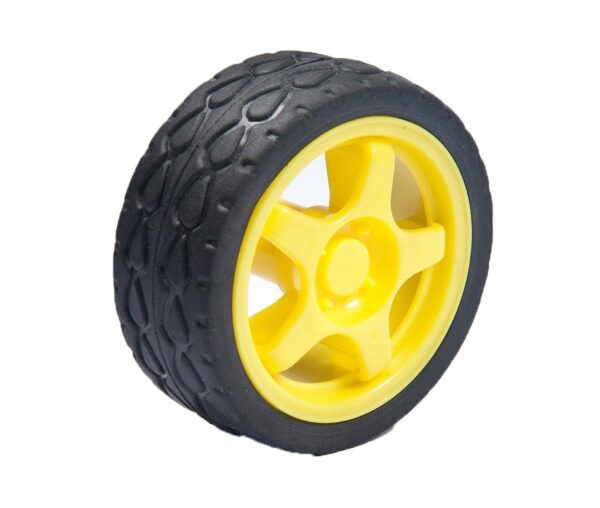 LLANTA DE GOMA PARA MOTORREDUCTOR TT 65*28MM