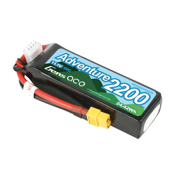 BATERÍA LIPO GENS ACE ADVENTURE 3S 11,1V 2200MAH 60C