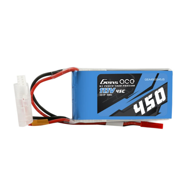 BATERÍA LIPO 3S 11,1V 450MAH TATTU GENS ACE 45C - Imagen 3