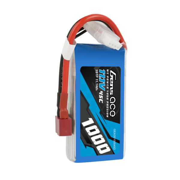 BATERÍA LIPO 3S 11,1V 1000MAH 45C TATTU GENS ACE DEAN - Imagen 2