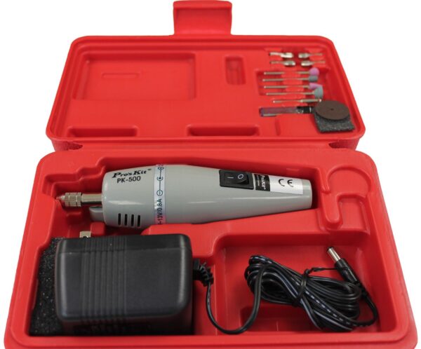 MINI TALADRO PROSKIT 1PK-500A-2 110V - Imagen 2