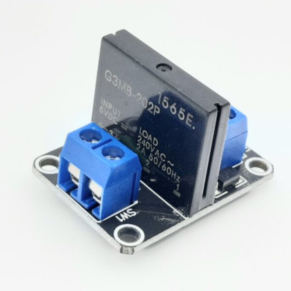 MÓDULO 5V TIRISTOR RELÉ ESTADO SÓLIDO MOC3021 BT138  220VAC - Imagen 7