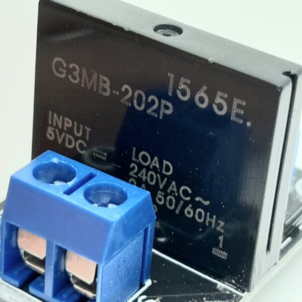 MÓDULO 5V TIRISTOR RELÉ ESTADO SÓLIDO MOC3021 BT138  220VAC - Imagen 6