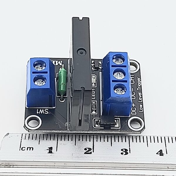 MÓDULO 5V TIRISTOR RELÉ ESTADO SÓLIDO MOC3021 BT138  220VAC - Imagen 2