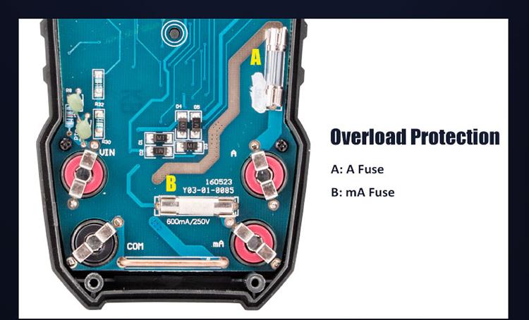 MULTÍMETRO PROSKIT MT-1707 TRUE RMS - Imagen 12