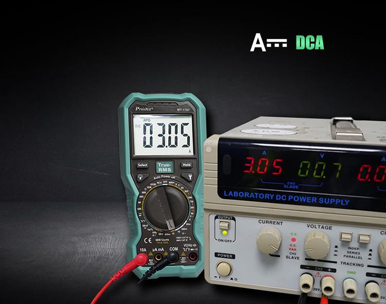 MULTÍMETRO PROSKIT MT-1707 TRUE RMS - Imagen 5
