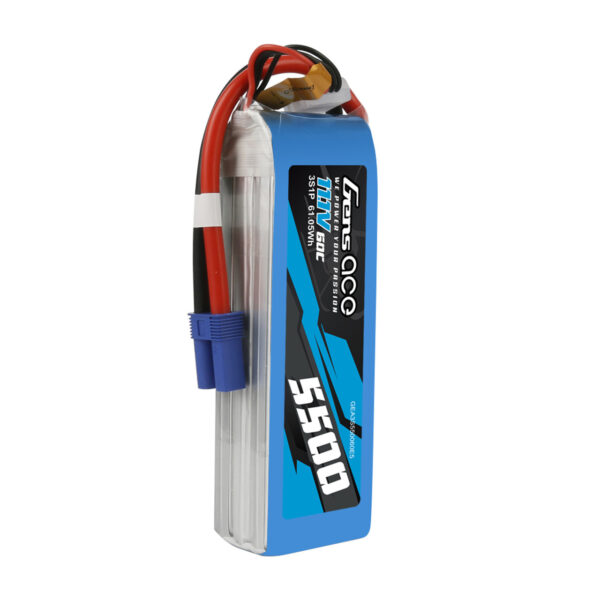 BATERÍA LIPO 3S 11,1V 5500MAH TATTU GENS ACE 60C EC5 - Imagen 3