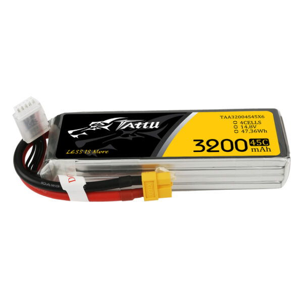 BATERÍA LIPO TATTU 4S 14,8V 3200MAH 45C - Imagen 3