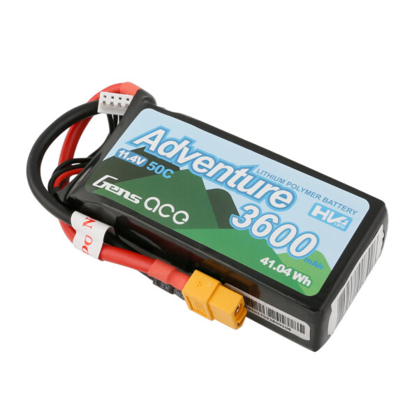 BATERÍA LIPO 3S 11,4V 3600MAH TATTU GENS ACE ADVENTURE 50C XT60