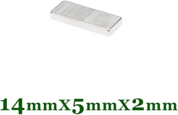 IMÁN NEODIMIO RECTANGULAR 14*5*2MM - Imagen 4