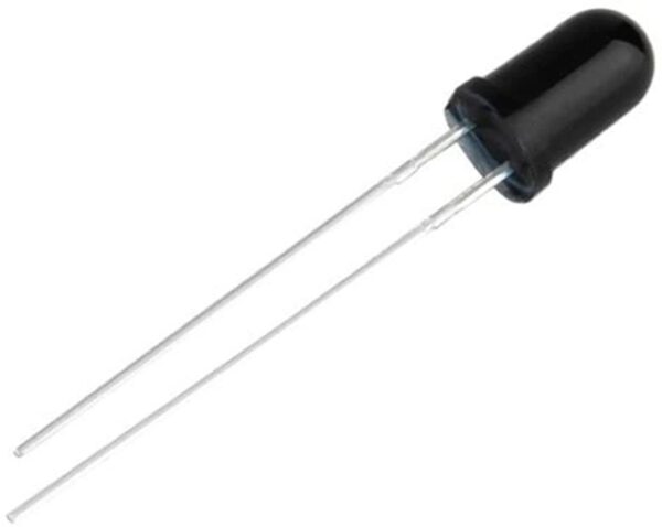 LED 5MM IR INFRARROJO RECEPTOR 2 PINES - Imagen 4
