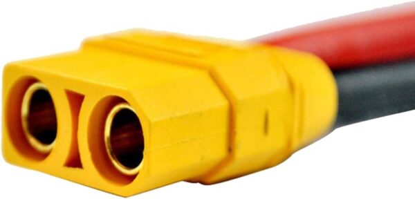 CABLE 10CM 12AWG XT90 MACHO A EC5 HEMBRA - Imagen 3