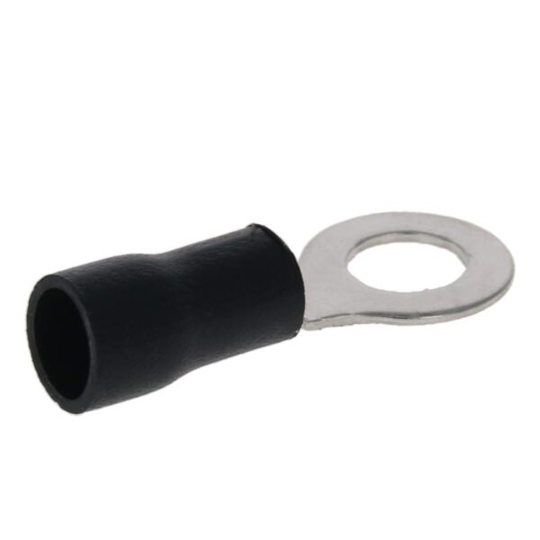TERMINAL AISLADO NEGRO TIPO ANILLO RV2-4 - Imagen 2