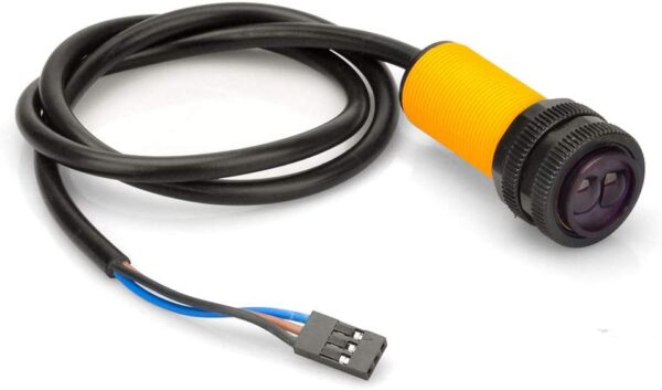 SENSOR AJUSTABLE TIPO SWITCH E18-D80NK 3-80CM INFRARROJO DE PROXIMIDAD - Imagen 4