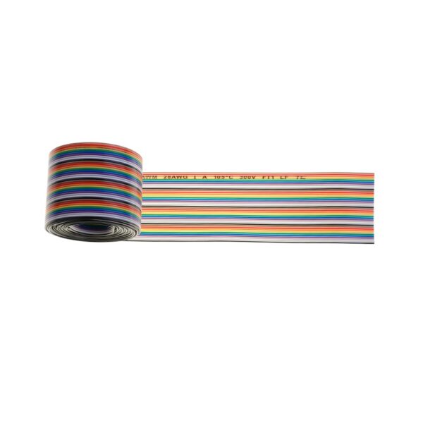 CABLE DUPONT 2,54MM ARCOIRIS 40 PINES 24AWG ARDUINO (METRO) - Imagen 3