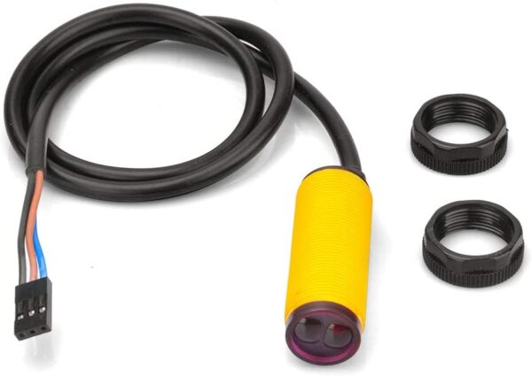 SENSOR AJUSTABLE TIPO SWITCH E18-D80NK 3-80CM INFRARROJO DE PROXIMIDAD - Imagen 5