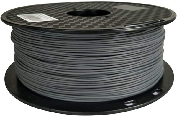 FILAMENTO PLA 1,75 PARA IMPRESORA 3D ROLLO 1KG PLOMO OSCURO - Imagen 2
