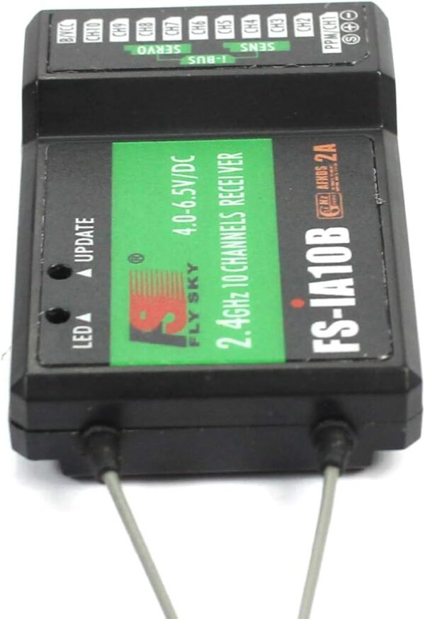RECEPTOR FLYSKY FS-IA10B 2,4G 10 CANALES PPM