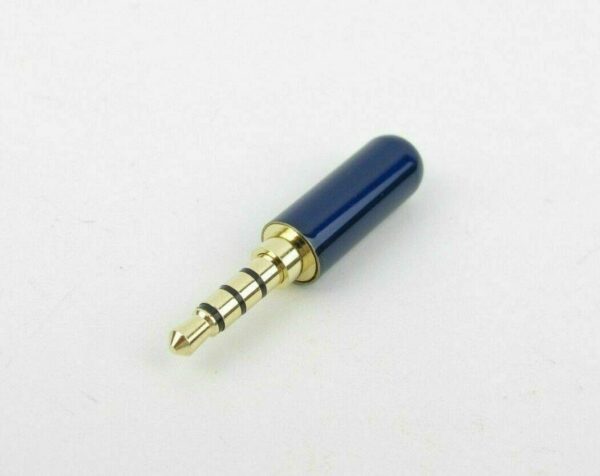 PLUG AUDIO STEREO 3,5MM 3 ANILLOS 4 PINES - Imagen 2