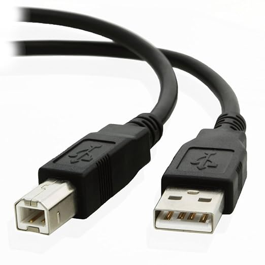 CABLE USB A USB TIPO B  DE 1 METRO (IMPRESORA) - Imagen 2
