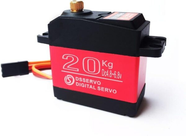 SERVOMOTOR DIGITAL 20KG.CM METÁLICO 180° DS3218MG - Imagen 3