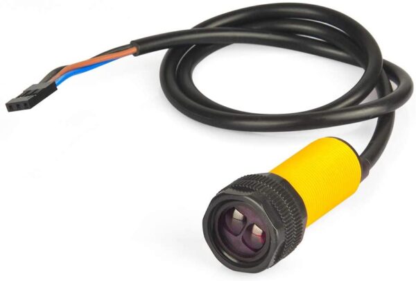 SENSOR AJUSTABLE TIPO SWITCH E18-D80NK 3-80CM INFRARROJO DE PROXIMIDAD - Imagen 3
