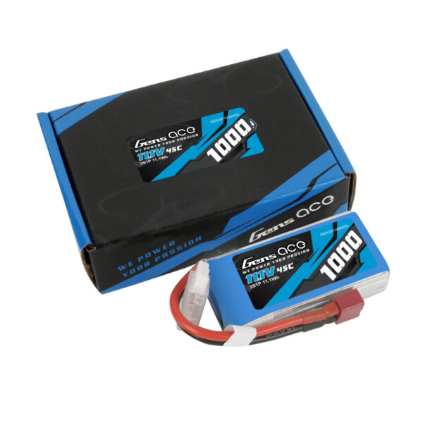 BATERÍA LIPO 3S 11,1V 1000MAH 45C TATTU GENS ACE DEAN - Imagen 5