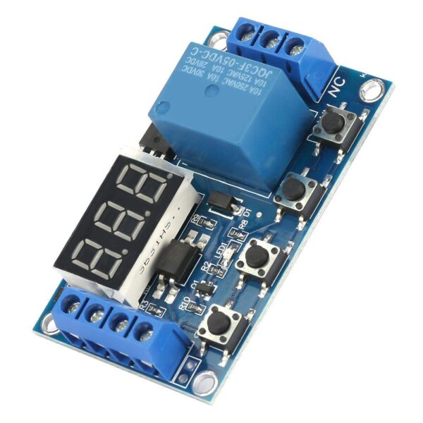MODULO TEMPORIZADOR TIMER DIGITAL CON DISPLAY Y RELÉ 5VDC - Imagen 7