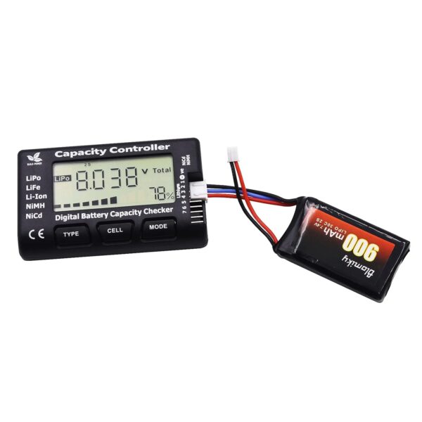 COMPROBADOR UNIVERSAL TESTER DE PILAS Y BATERÍAS LIPO LIFE NIMH NICD LI-ION - Imagen 5