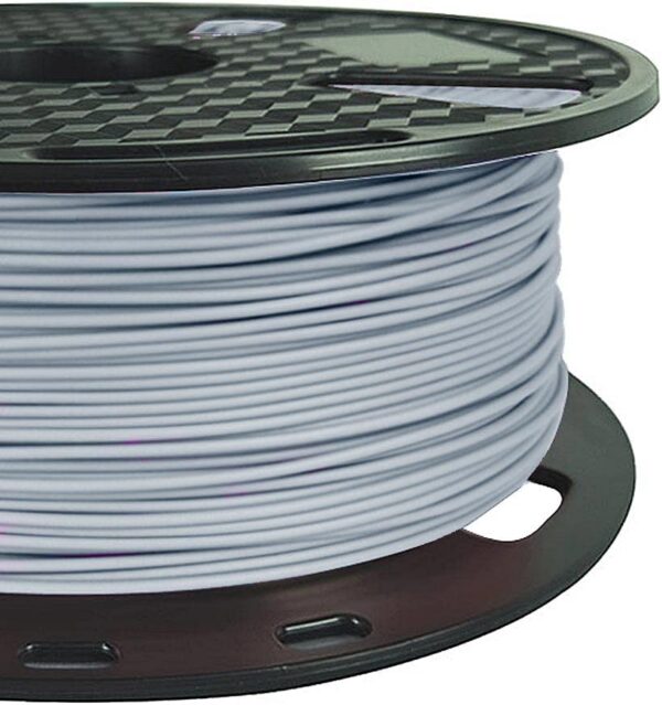 FILAMENTO PLA 1,75 PARA IMPRESORA 3D ROLLO 1KG PLOMO CLARO - Imagen 2