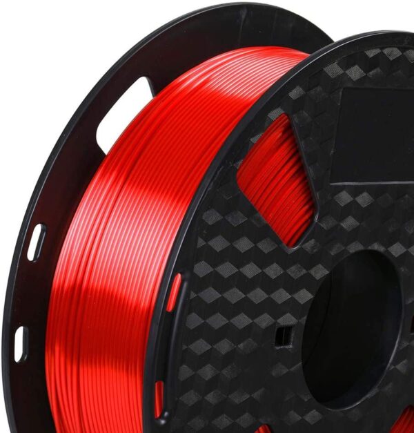 FILAMENTO PLA SILK 1,75 PARA IMPRESORA 3D ROLLO 1KG RED - Imagen 4