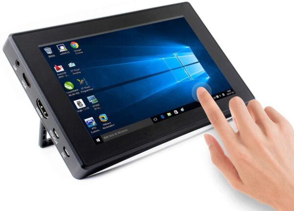 PANTALLA 7" TFT 1024*600 LCD HDMI PARA RASPBERRY PI CON CASE