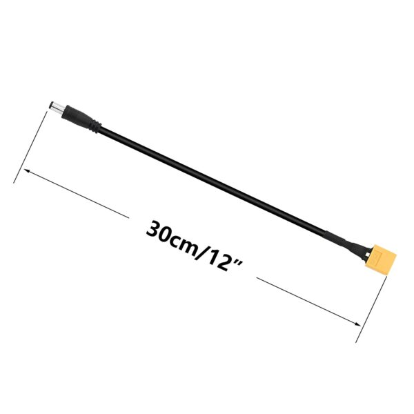 CABLE 30CM XT60 MACHO A PLUG DC005 - Imagen 5
