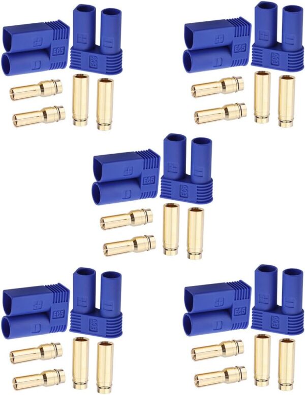 CONECTOR EC5 5MM (MACHO Y HEMBRA ) - Imagen 5