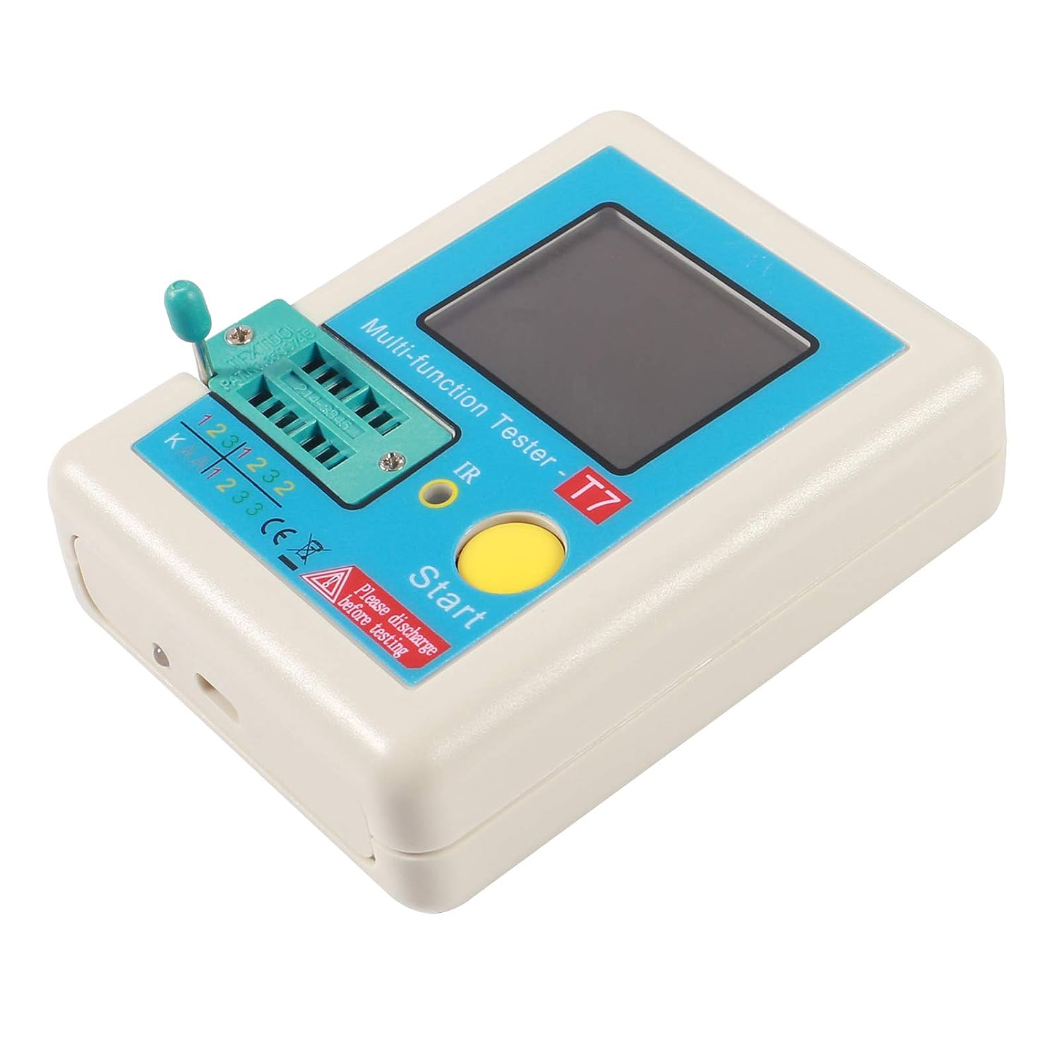 TESTER MULTIFUNCIÓN COMPROBADOR LCR-T7 RESISTENCIA, DIODO, TRIAC, CAPACITOR, INDUCTOR - Imagen 5