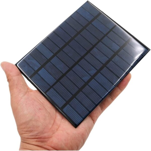MINI PANEL SOLAR 12V 2W 110*136MM - Imagen 4