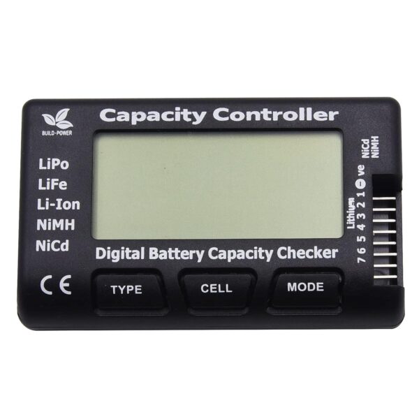 COMPROBADOR UNIVERSAL TESTER DE PILAS Y BATERÍAS LIPO LIFE NIMH NICD LI-ION