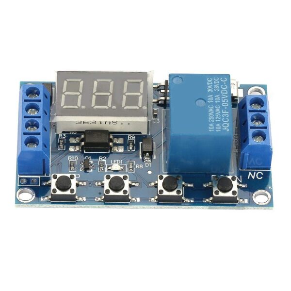 MODULO TEMPORIZADOR TIMER DIGITAL CON DISPLAY Y RELÉ 5VDC