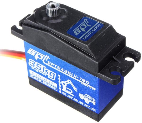 SERVOMOTOR SPT5435 METÁLICO 35KG 180°