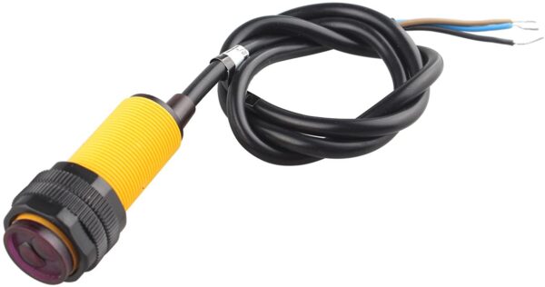SENSOR AJUSTABLE TIPO SWITCH E18-D50NK 3-50CM INFRARROJO DE PROXIMIDAD - Imagen 2